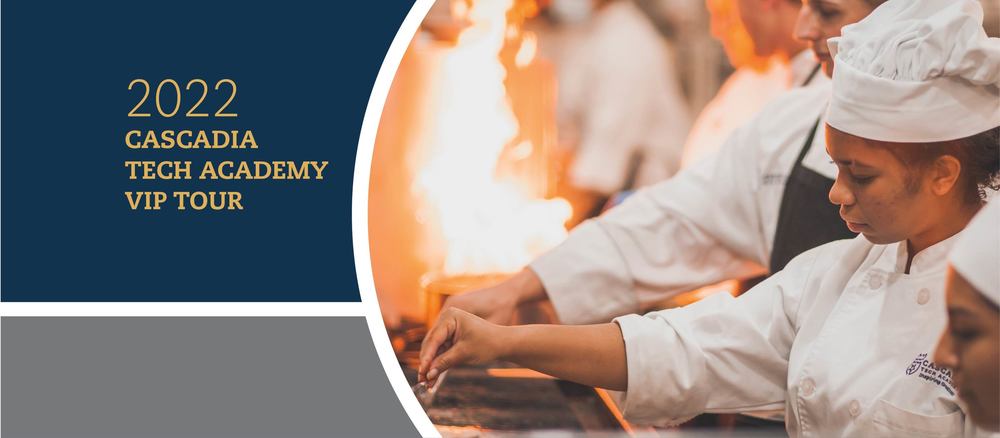 Students cooking with flames