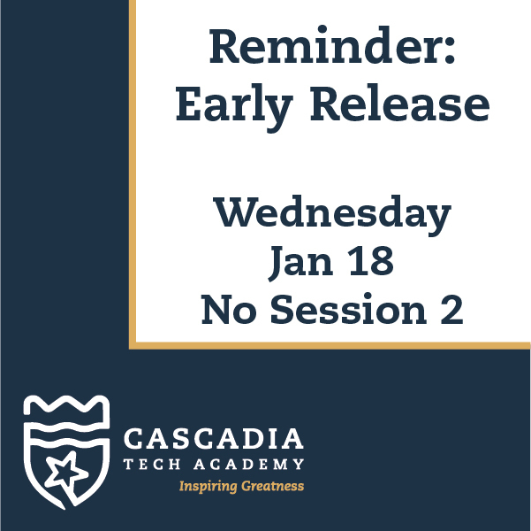 Early Release Wednesday, January 18