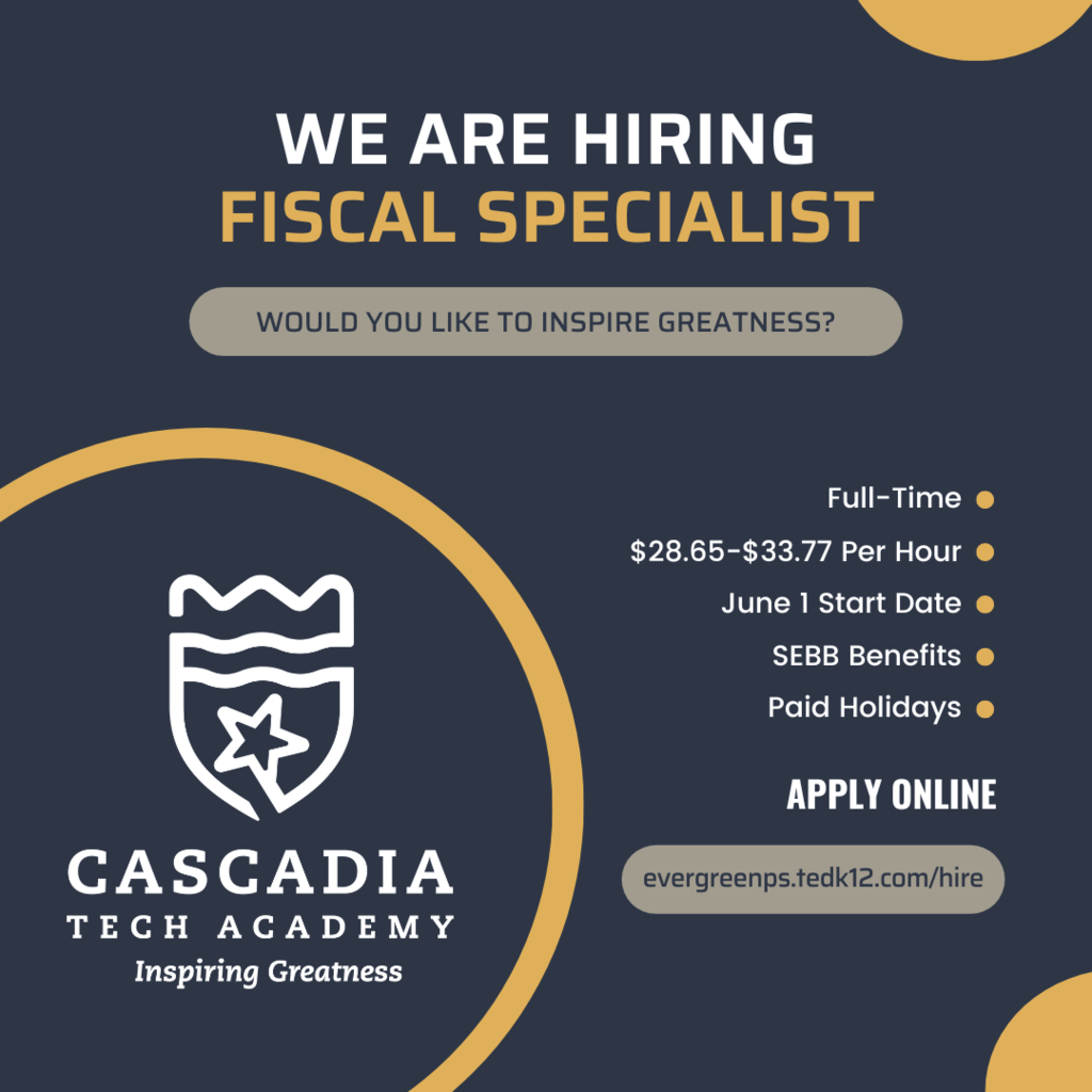 Hiring Fiscal Specialist